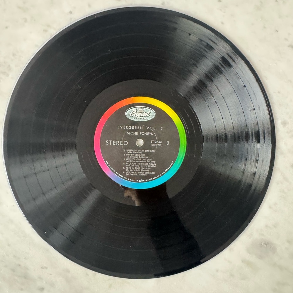 The Stone Poneys Evergreen Vol. 2 Vinyl Record - Picture 4 of 4